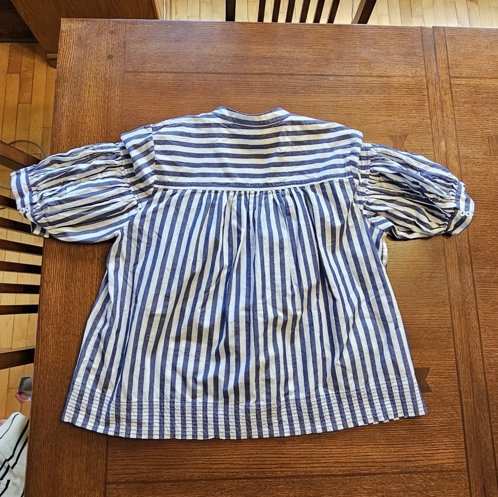 Anthropologie The Darcey Popover Swing Top XL - Picture 2 of 11